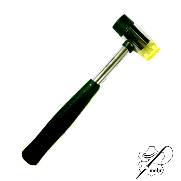 چکش دوسر چرم دوزی جهت سمبه کاری و هواگیری پس از چسب زدن استفاده میشود.