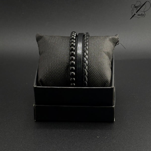 دستنبد چرم مردانه