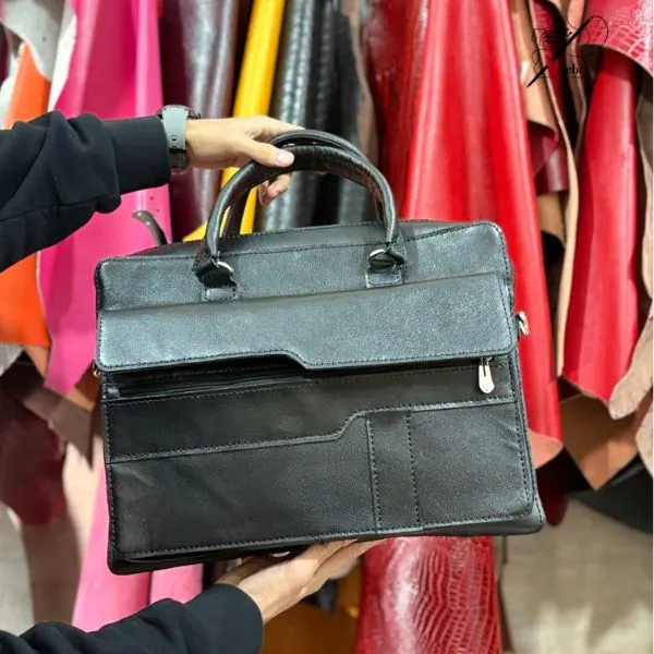 کیف دیپلمات چرم طبیعی