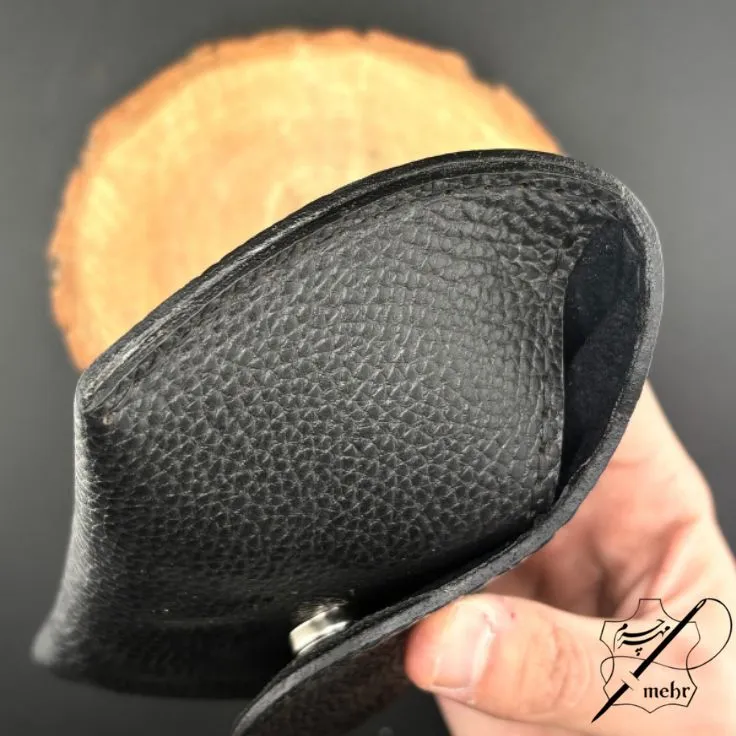 کیف عینک چرم طبیعی دست دوز